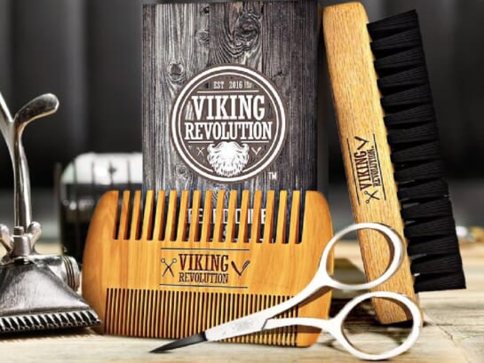 Viking Revolution Bear Brush & Comb Set