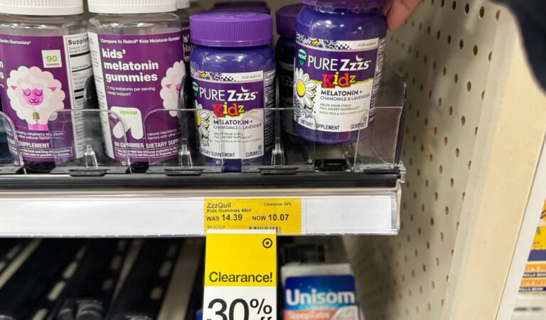 Target Health & Wellness Clearance Sale | Over 30% Off Kids Melatonin Gummies + More!